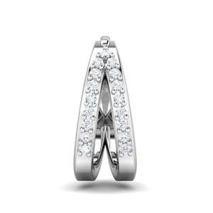 KuberBox Alizeh Nose Ring 18K White Gold Certified Diamonds Anushka Sharma's ADHM Look Bollywood image 4