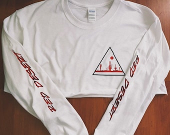 RED DESERT Inspired Long Sleeve (NOT Cropped)