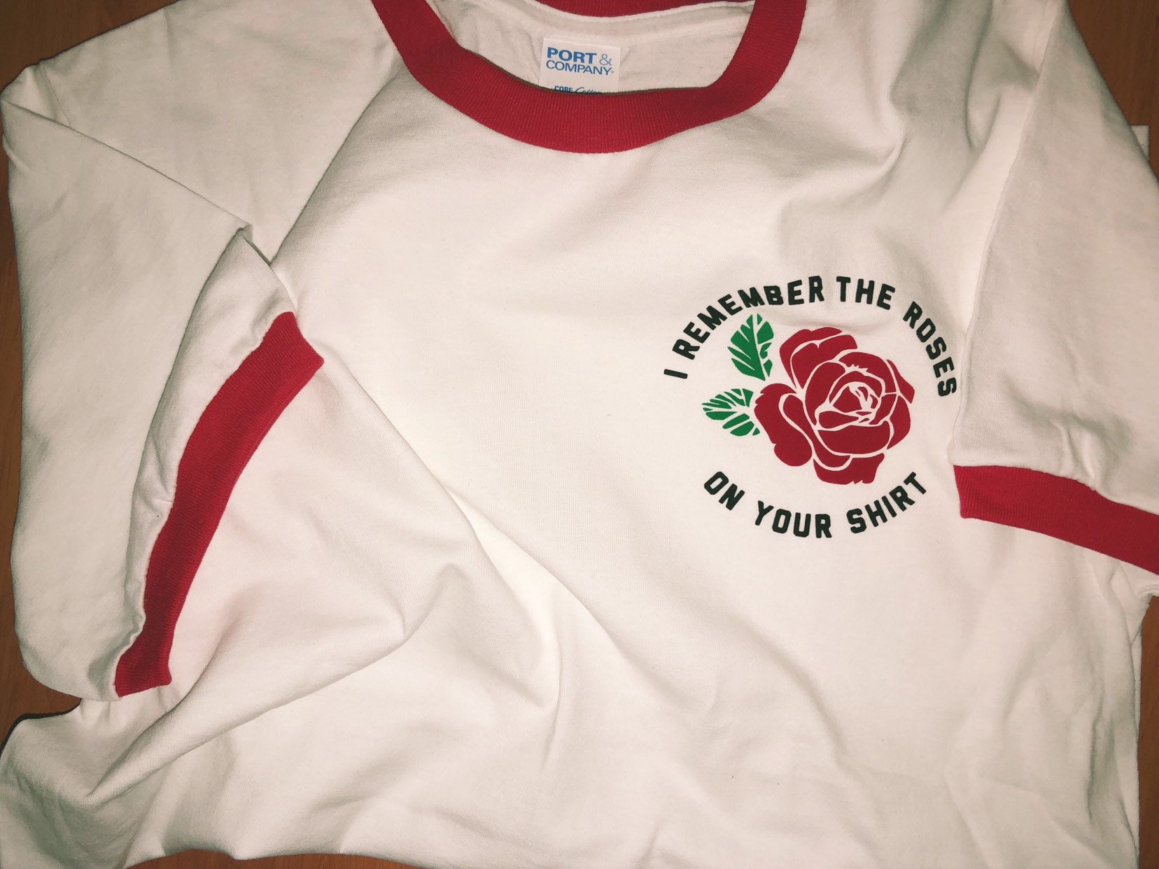 Roses On Your Shirt Tee | Etsy