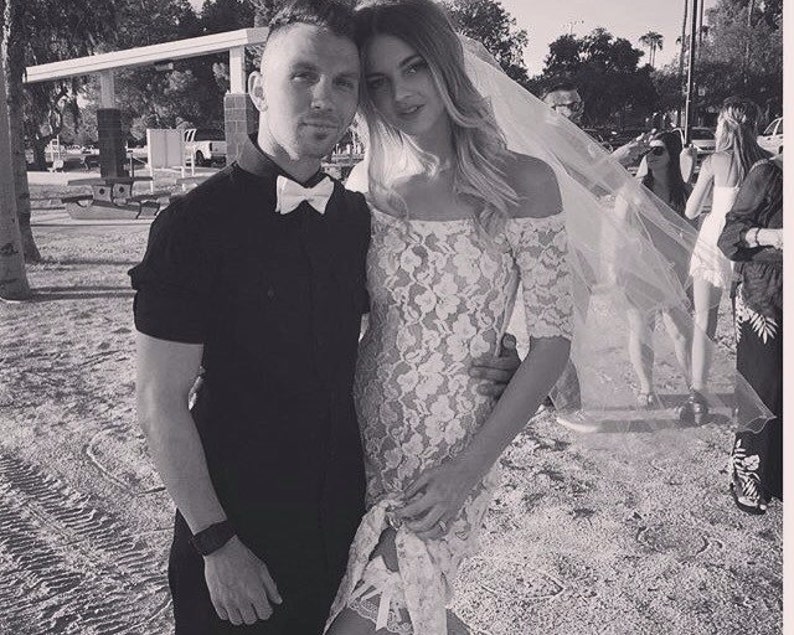 Betsey johnson lace wedding dress Etsy