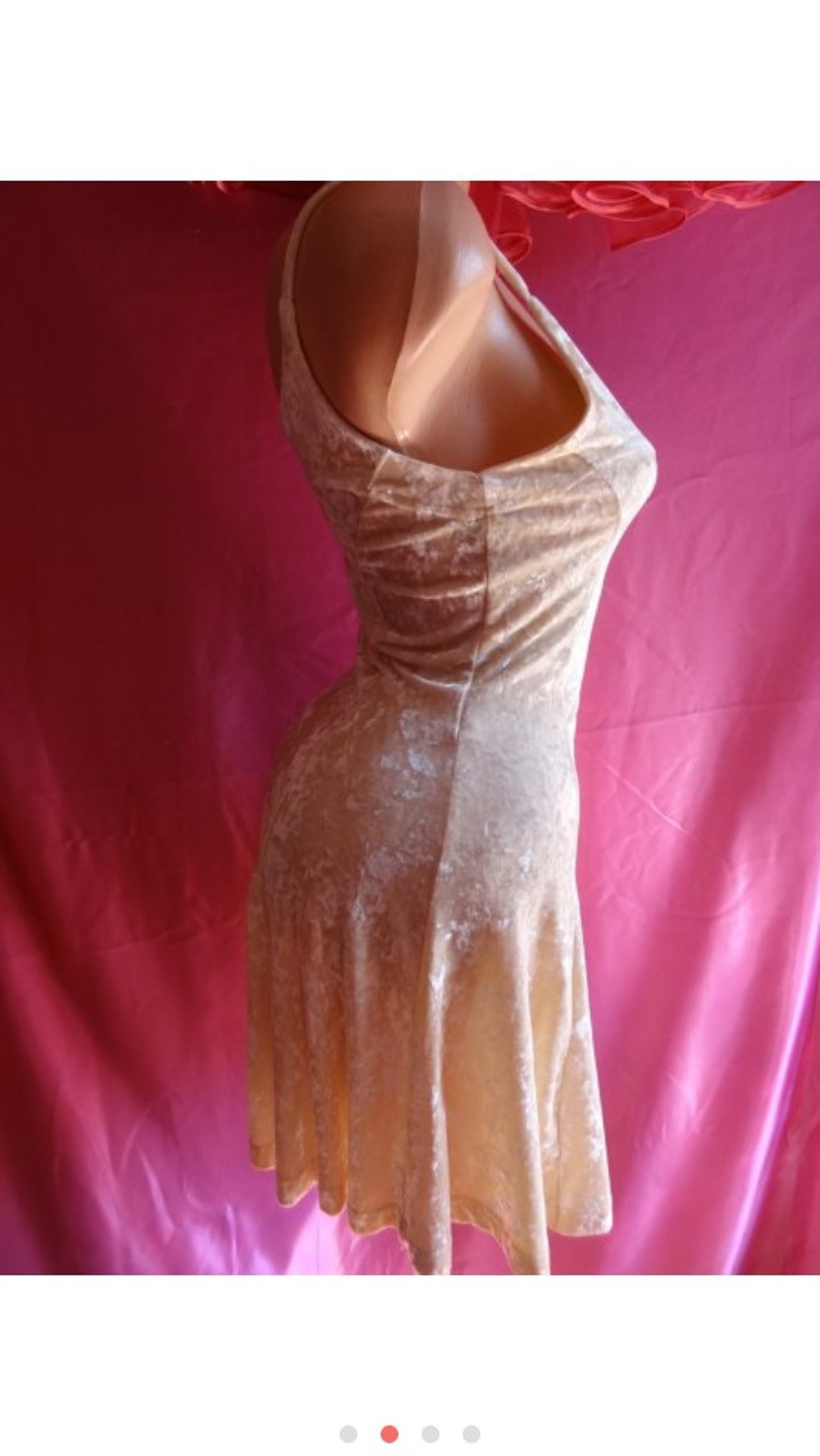 Betsey Johnson Creamy Velvet Velour Dress Pinup Sexy Bodycon Etsy