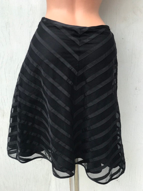 Betsey Johnson skirt a line goth punk rocker minim