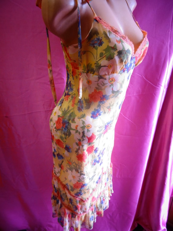 betsey johnson floral dress