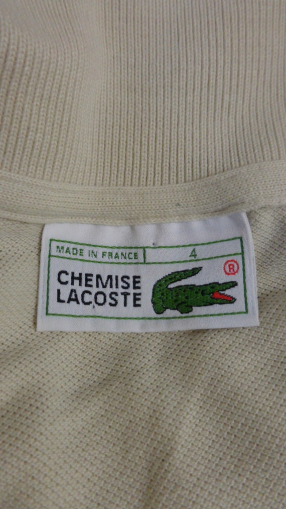 chemise lacoste tag