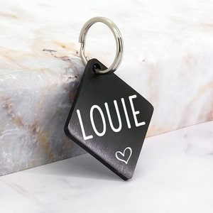 Dog Name Tag, Dog Collar Tag, Custom Dog Tag, Dog Tags Personalized Dog Tag, Engraved Dog Tag, Diamond Dog Tag, Dog Tag Engraved, Dog ID Tag