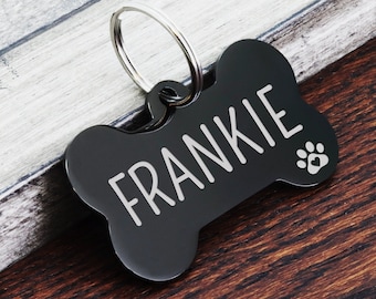 Engraved Dog Tag, Dog Name Tag, Dog Tag, Dog ID Tag, Dog Tag Personalized, Cute Dog Tag, Custom Dog Tag, Personalized Dog Tag, Bone Dog Tag