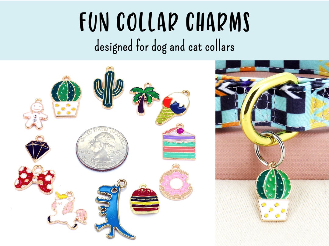 Pet Collar Charms, Cat Collar Charm, Dog Collar Charm, Pet Accessories