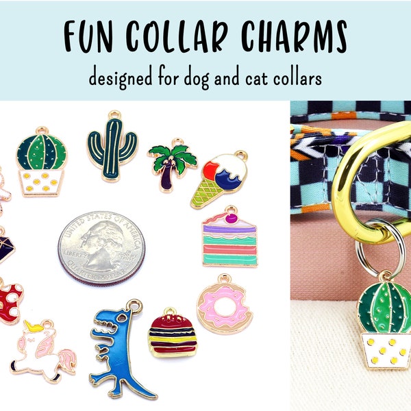 Pet Collar Charms, Cat Collar Charm, Dog Collar Charm, Pet Accessories, Charm for Cat Collar, Charm for Dog Collar, Pet Collar Accessory