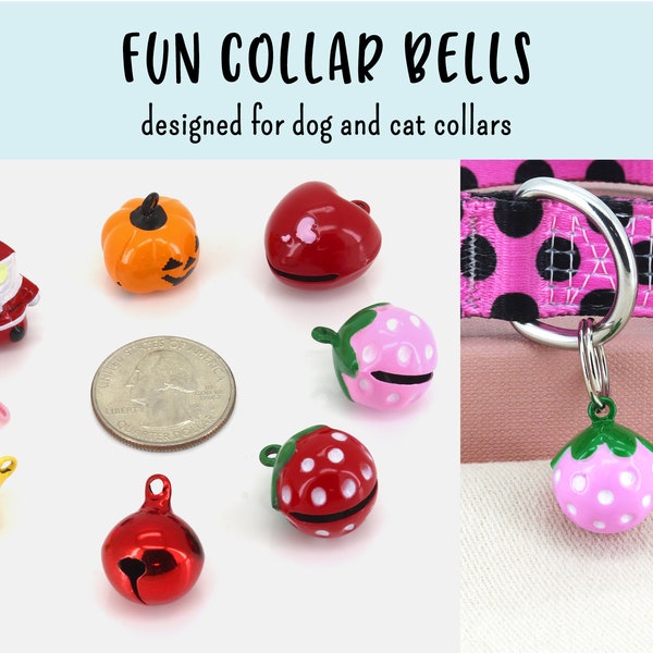 Cat Bell, Dog Bell, Pet Collar Bells, Cat Collar Bell, Dog Bell, Pet Accessories, Bell for Cat Collar, Bell for Dog Collar, Jingle Bell