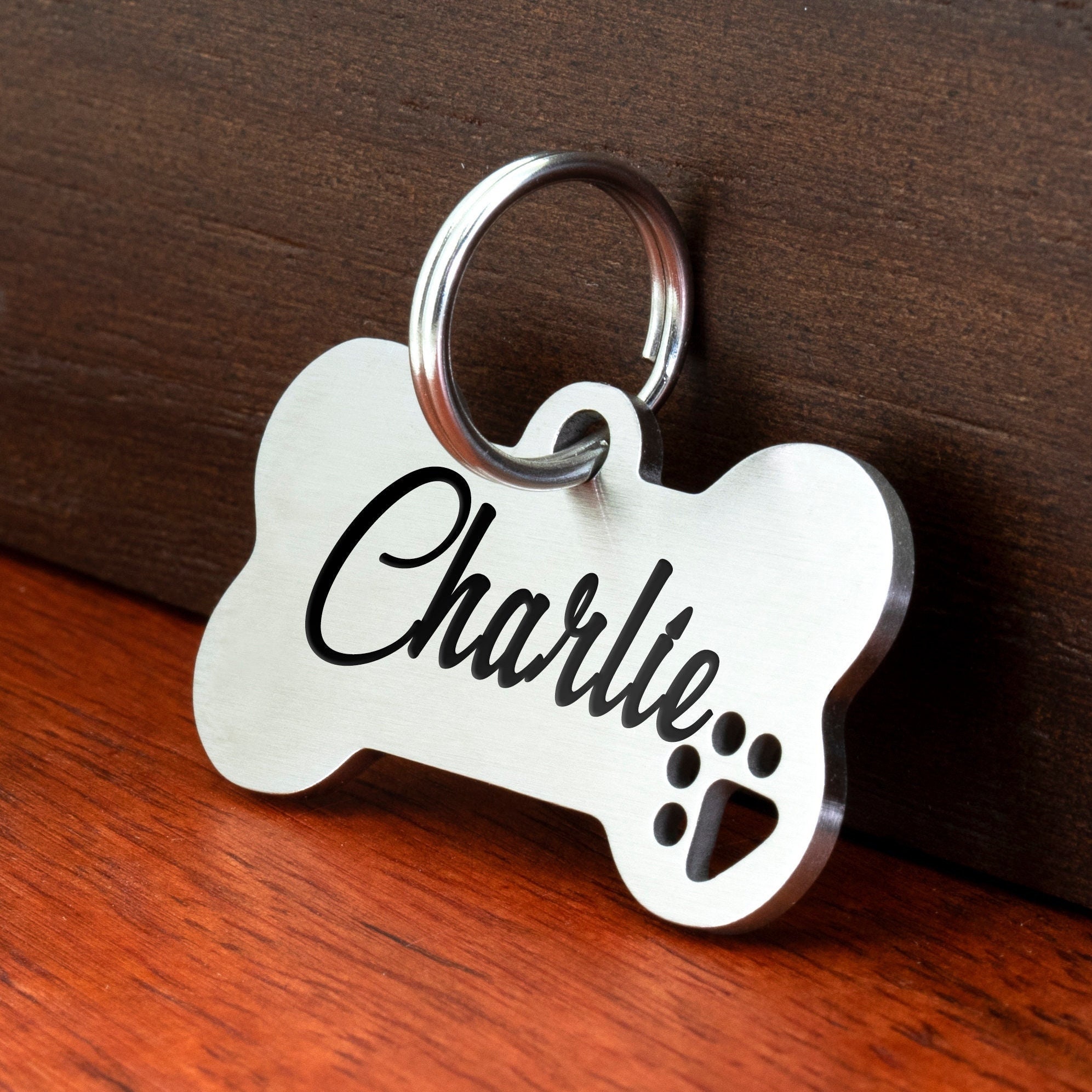Dog Tag, Dog ID Tag, Dog Tag for Dogs, Personalized Dog ID Tag, Pet ID Tags, Small Dog Tags, Large Dog Tag, New Puppy Gift, Microchipped