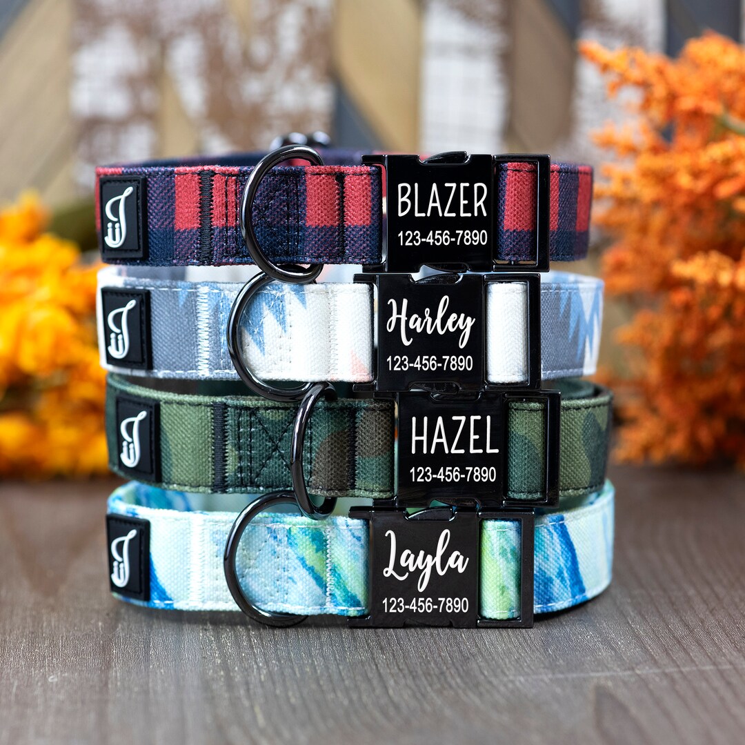 Personalized Dog Collar, Dog Collar Personalized, Custom Dog Collar