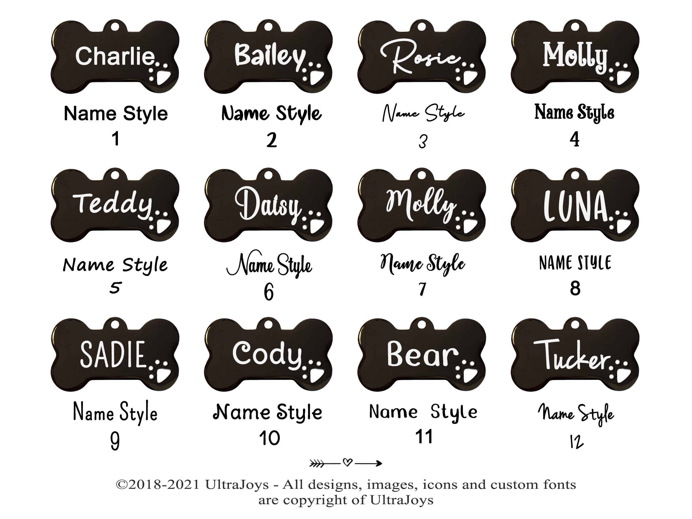 Dog Tag Dog ID Tag Dog Name Tag Custom Dog Tag Engraved Etsy Canada