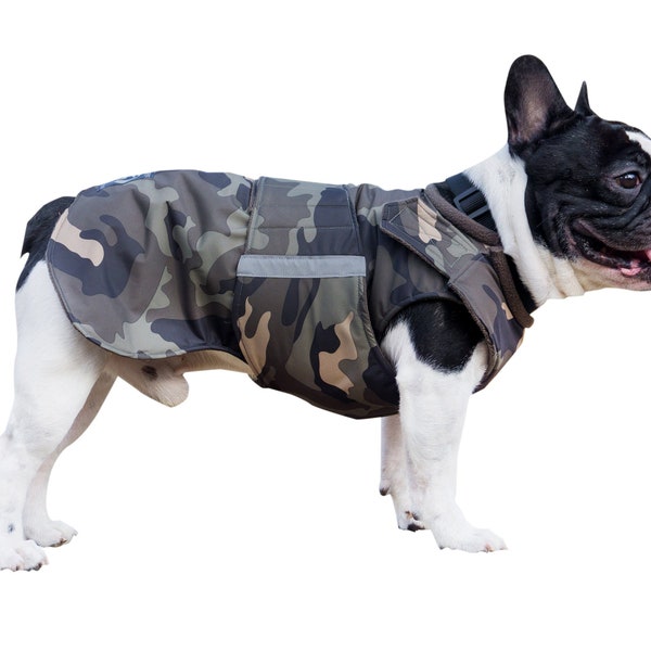 Waterproof Dog Coat With Underbelly Etsy UK