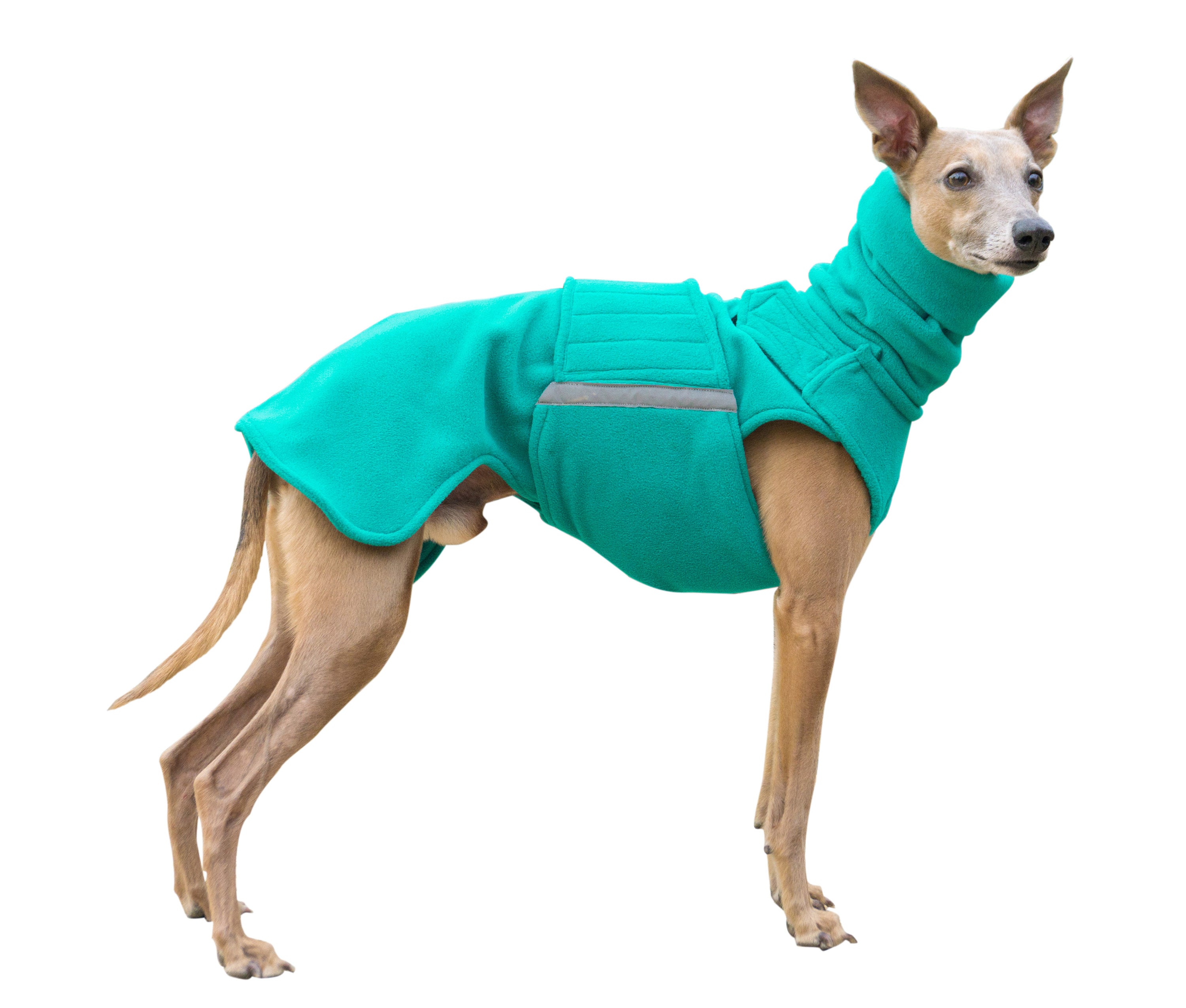 Fleece Dog Coat for Greyhounds and Whippets Dog sweater Etsy