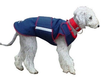 Winter Hundemantel - Hundejacke - Maßgeschneiderter Hundemantel - Wasserdicht / Fleecemantel - maßgefertigt für Ihren Hund