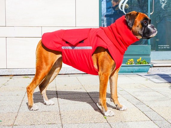 Boxer dog waterproof coats deals