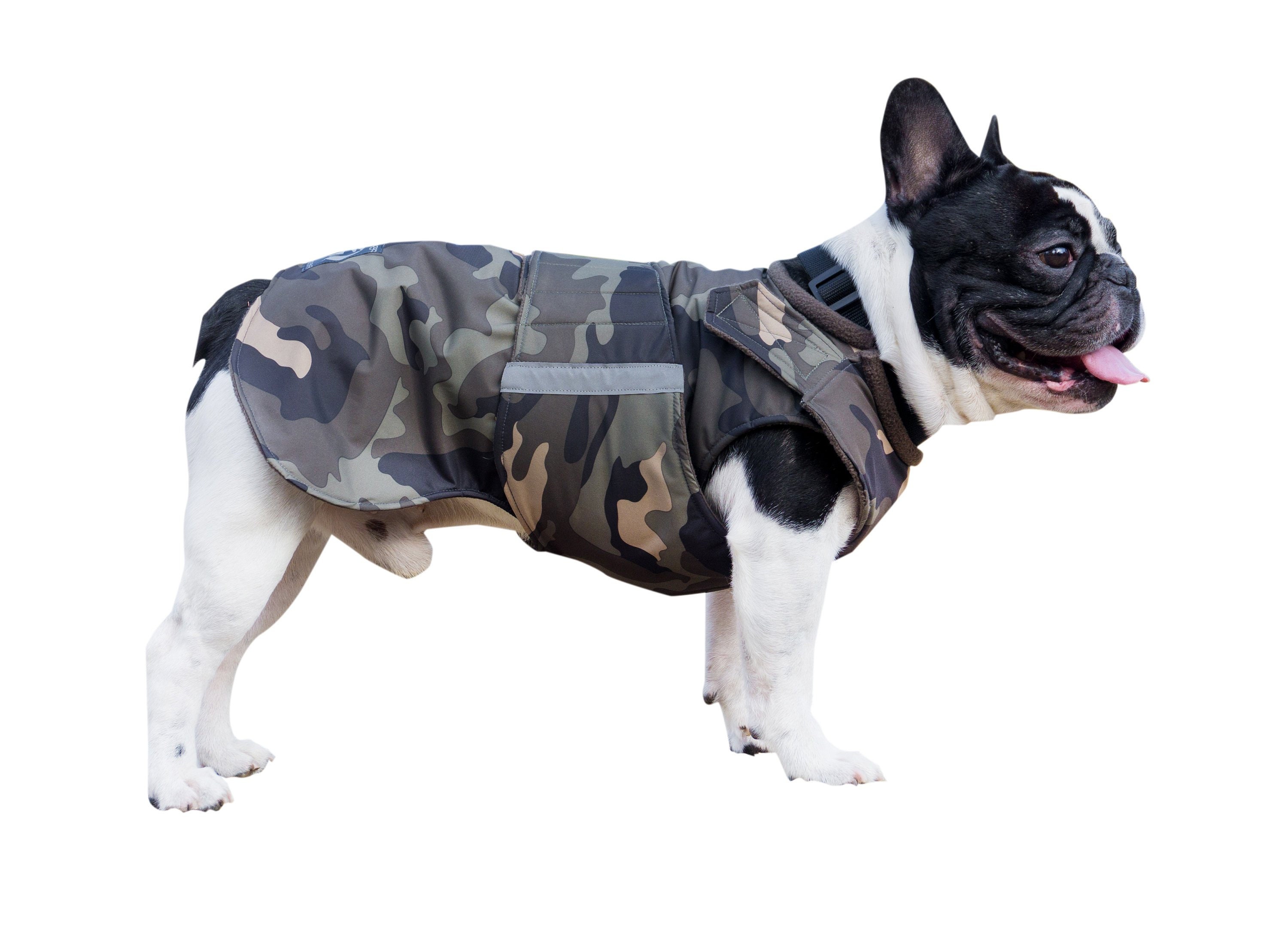 French Raincoat Hondenjas met onderbuikbescherming - Etsy