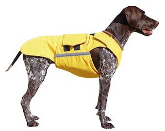 German Pointer Dog Raincoat - Dog Jacket - Custom Dog Coat - Waterproof Dog Clothes - Dog Rain Coats - Dog clothing - MADE TO ORDER