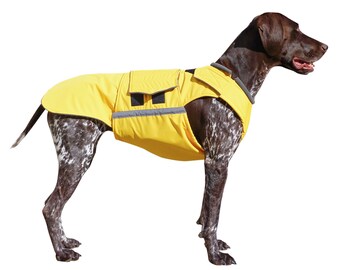 Vizsla Dog Raincoat - Brown Dog Jacket - Custom Dog Clothes - Waterproof Dog Coat - Dog Rain Coat - Custom made for your dog