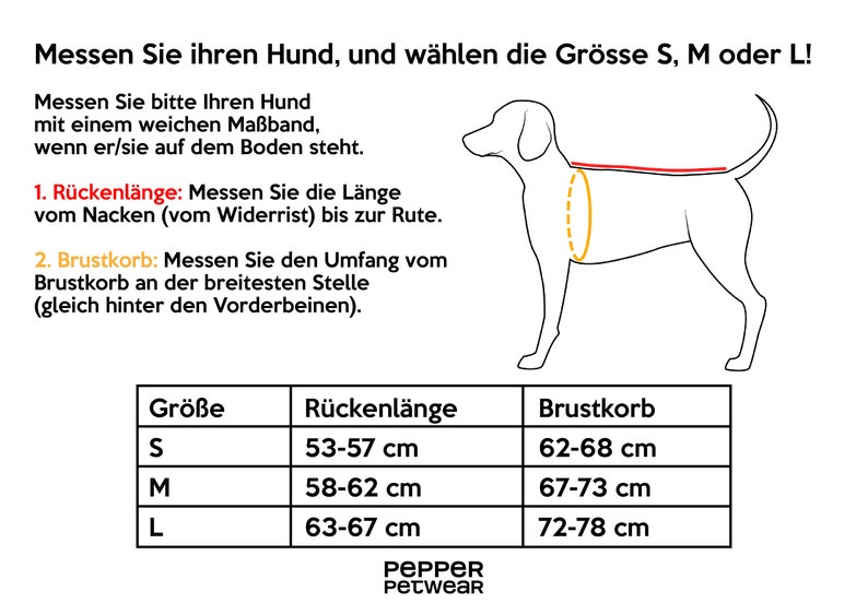 Ready-made Vizsla Winter Coat Vizsla Jacket Waterproof outer with fleece lining image 6