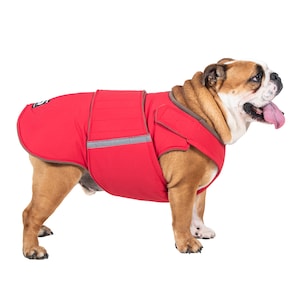 English Bulldog Extra Warm Winter Dog Coat - Large Dog Jacket - Custom made Dog Winter Coat - Waterproof / Fleece - Custom made for your dog