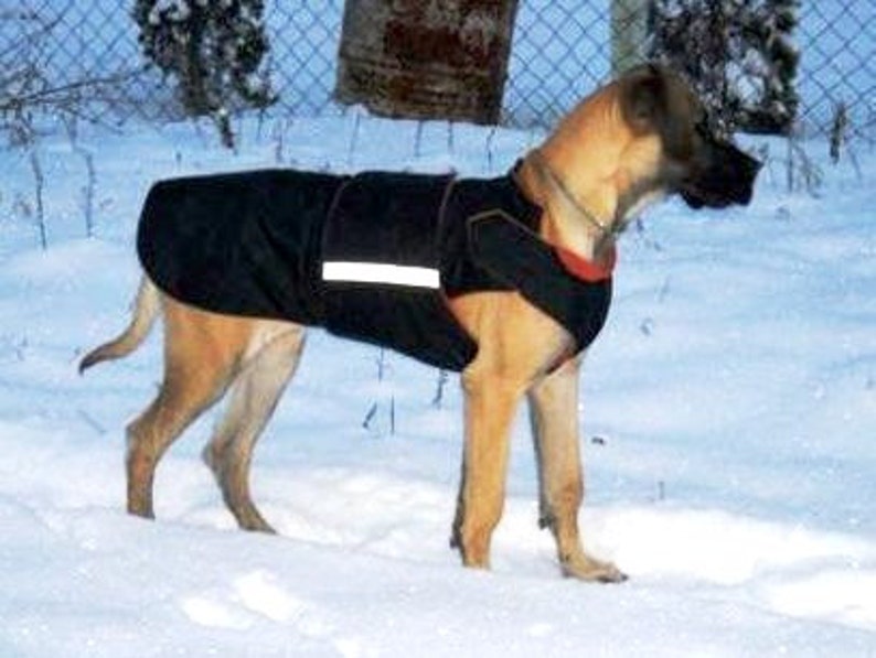 Hund Mantel für große Dänen Hund Jacke maßgeschneiderte Etsy