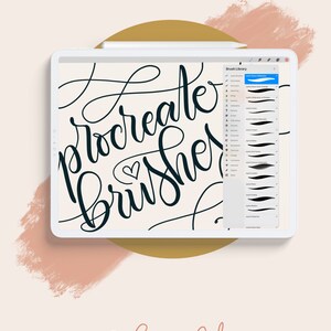 SINGLE Procreate Brush Glare Brush for iPad lettering, Illustration, Digital art brush iPad Pro image 3