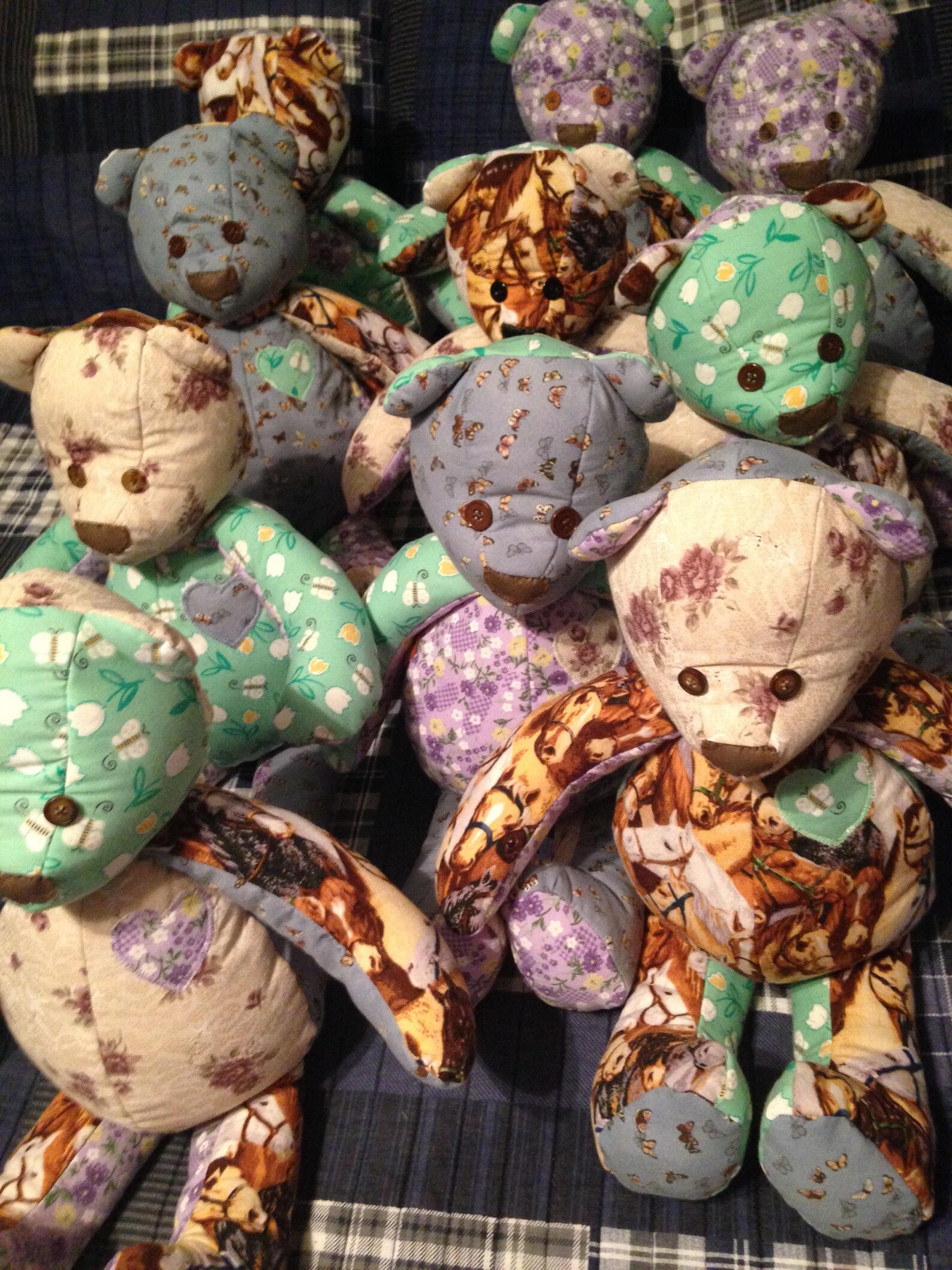 Memory Bears made From Clothing of Love Ones - Etsy