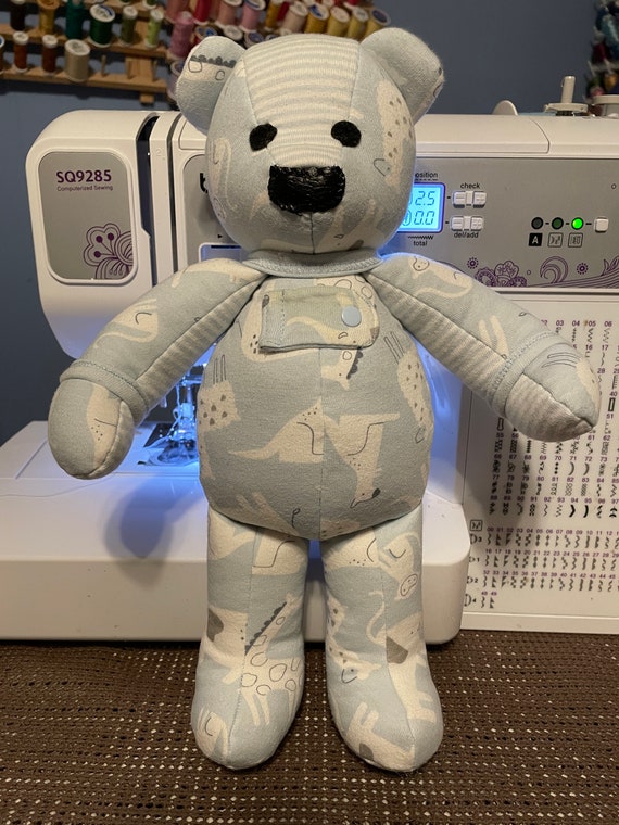 Onesie/sleeper Memory Bear Keepsake