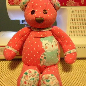 Onesie/Sleeper Memory Bear Keepsake