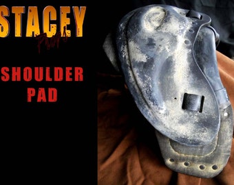 Mad Man Furious Road inspired wearable shoulder pad replica prop for your leather jacket