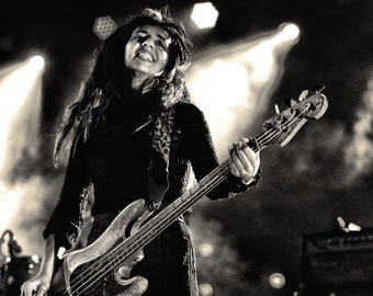 Paz Lanchantin, The Pixies, Pixies, live, on stage, print, poster, photograph