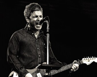 Noel Gallagher, Oasis, High Flying Birds, print, photograph, poster,