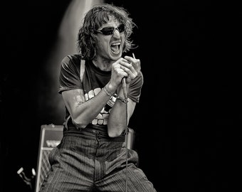 Fat White Family, Lias Saoudi, live, photograph, print, poster, picture, concert, original image