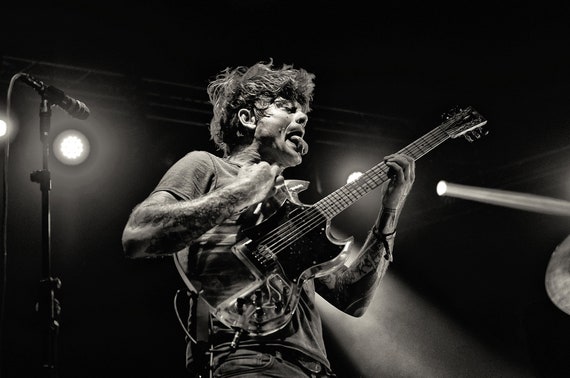 John Dwyer Oh Sees Live Photograph: Sepia-selenium Giclée Print - Etsy
