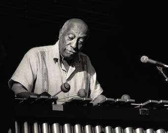 Mulatu Astatke. Ethiopian, musician, live, on stage, poster, artwork, giclee, print, limited,
