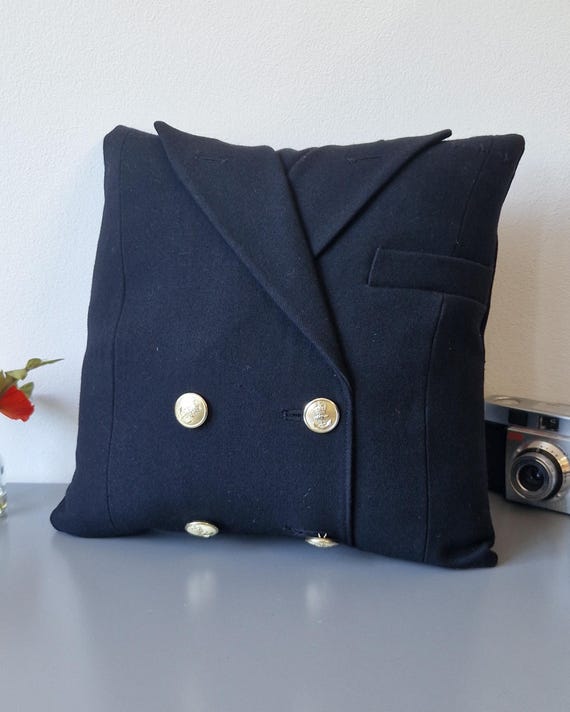 Upcycled Royal Navy Female No1 Service Dress Uniform Cushion - Etsy Denmark