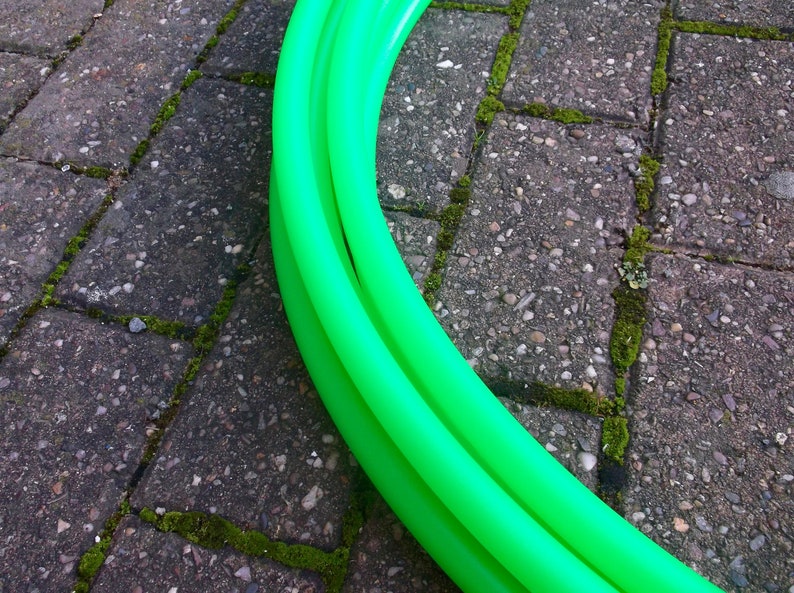 UV Green Collapsible Polypro Hoop image 5