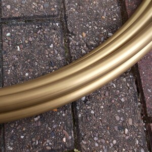 Champagne Gold Metallic Collapsible Polypro Hula Hoop image 2