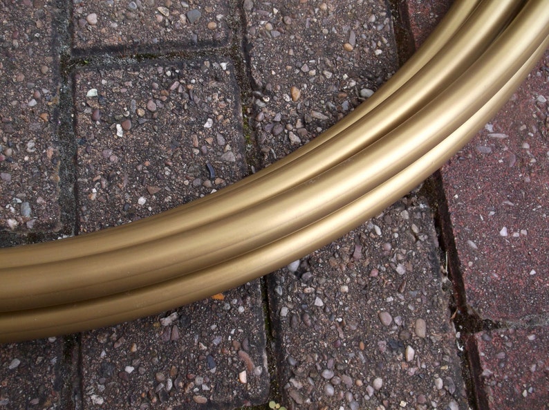 Champagne Gold Metallic Collapsible Polypro Hula Hoop image 2