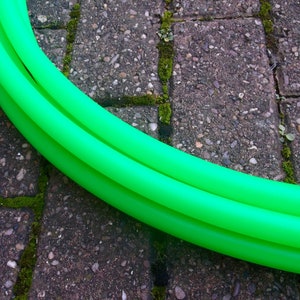UV Green Collapsible Polypro Hoop image 1