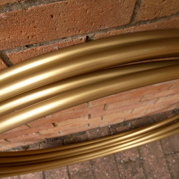 Champagner Gold (Metallic) Polypro Hula Hoop Reifen