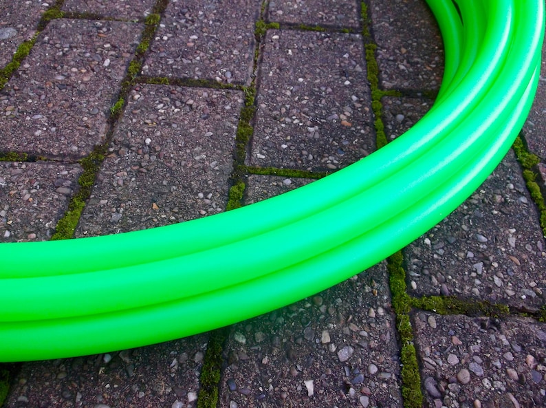 UV Green Collapsible Polypro Hoop image 4