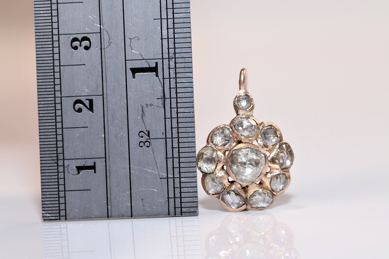 Antique Original Ottoman 8k Gold Ottoman Natural Rose Cut Etsy