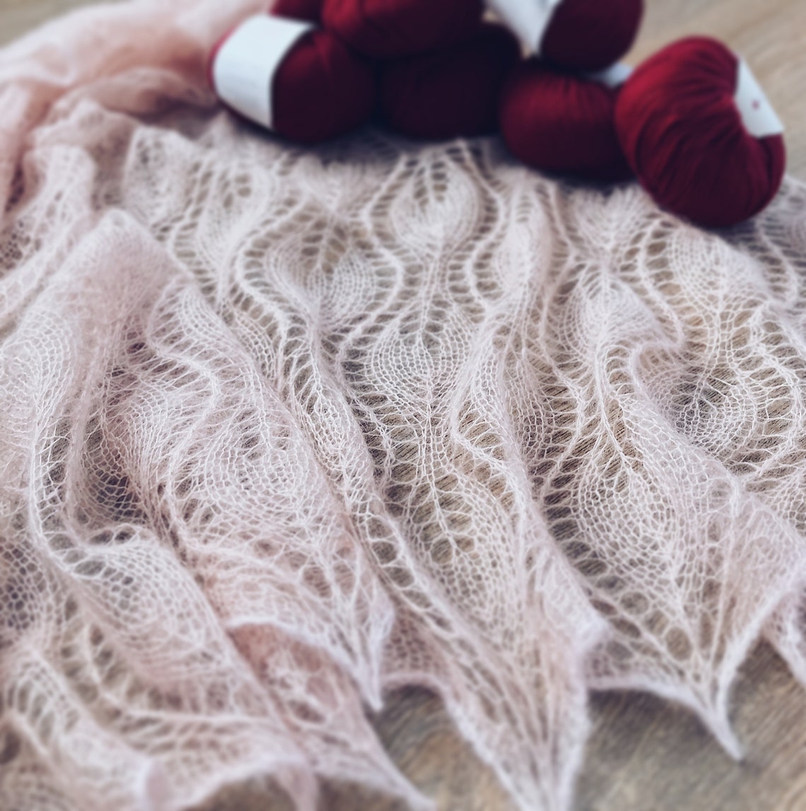 Beautiful Hand Knit Lace Shawl Wedding Luxury Kidsilk Bridal Etsy