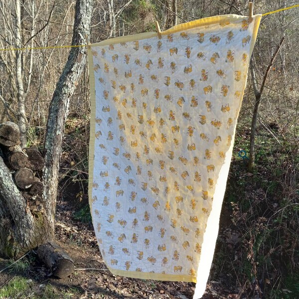 Quilted Baby Blanket Etsy