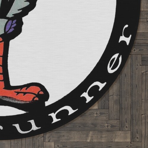 Round Rug Road Runner shops Super Bee SuperBee Charger, Car Guy Gift Man Cave