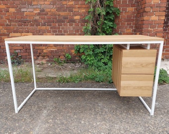 Bureau avec conteneur, bureau, table, « Vittangi »