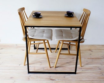 Table, dining table, office desk, "Industrial Oak Dining"