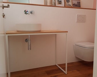 Bathroom vanity, cabinet, commode, "Valladalen"